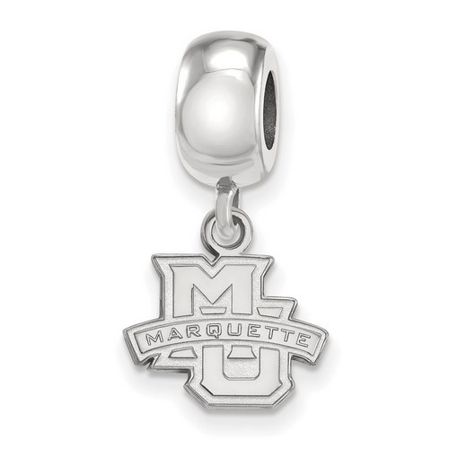 Marquette University Golden Eagles XS Sterling Silver Dangle Bead Charm 3.12 gr