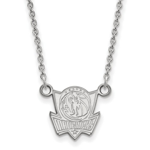 Dallas Mavericks Small Pendant Necklace in Sterling Silver 3.15 gr