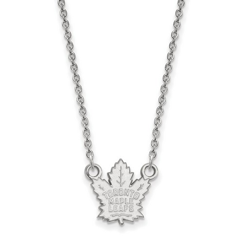 Toronto Maple Leafs Small Pendant Necklace in Sterling Silver 2.68 gr