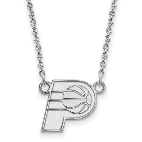 Indiana Pacers Small Pendant Necklace in Sterling Silver 3.26 gr