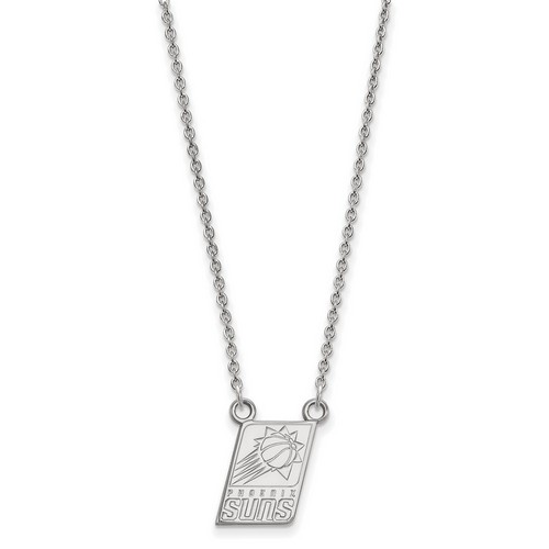 Phoenix Suns Small Pendant Necklace in Sterling Silver 3.28 gr