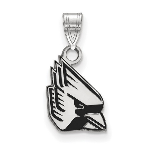 Ball State University Cardinals Small Pendant in Sterling Silver 1.02 gr