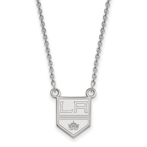 Los Angeles Kings Small Pendant Necklace in Sterling Silver 3.15 gr