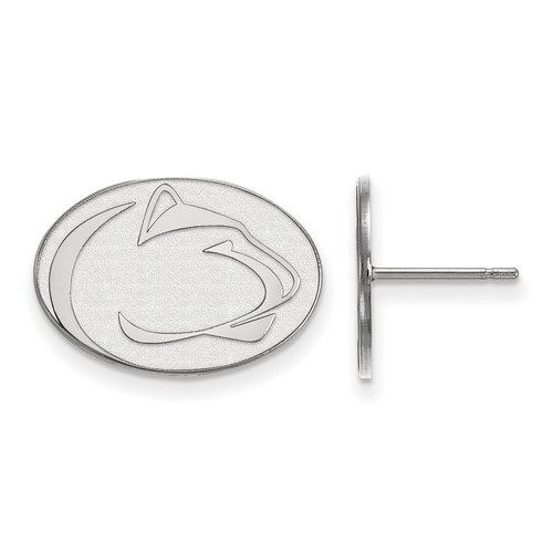 Penn State University Nittany Lions Small Sterling Silver Post Earrings 2.62 gr