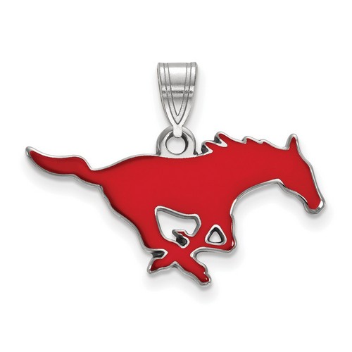 Southern Methodist University SMU Mustangs Sterling Silver Pendant 1.63 gr