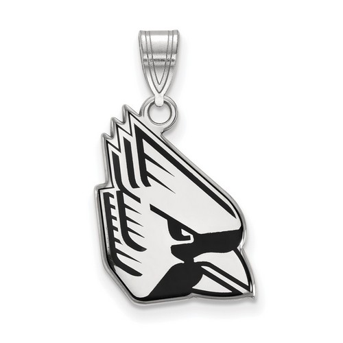 Ball State University Cardinals Large Pendant in Sterling Silver 2.10 gr