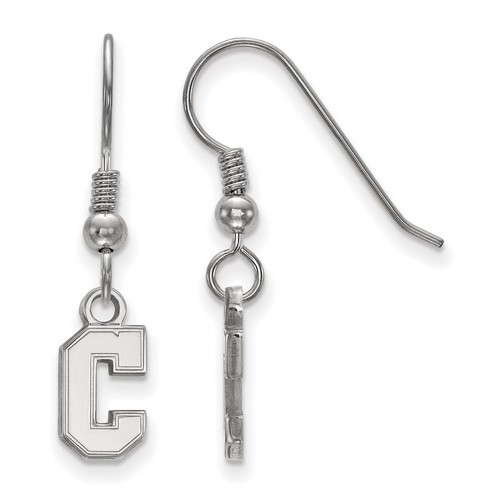 College of Charleston Cougars XS Dangle Earrings in Sterling Silver 1.07 gr