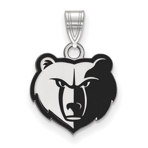 Memphis Grizzlies Small Pendant in Sterling Silver 1.36 gr