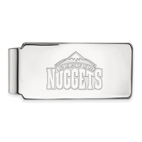 Denver Nuggets Money Clip in Sterling Silver 17.06 gr