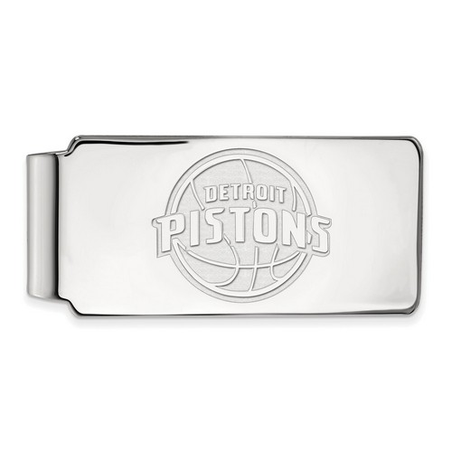 Detroit Pistons Money Clip in Sterling Silver 16.95 gr