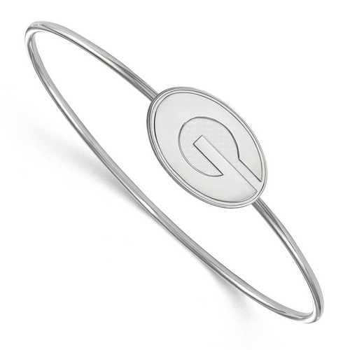 University of Georgia Bulldogs Slip-On Bangle in Sterling Silver 6.99 gr