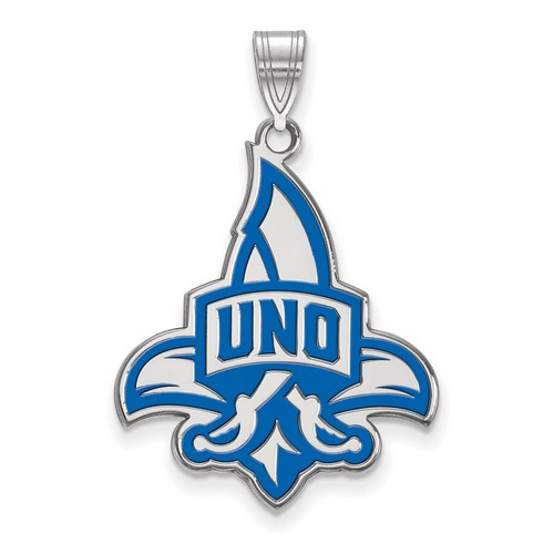 University of New Orleans Privateers XL Pendant in Sterling Silver 2.91 gr