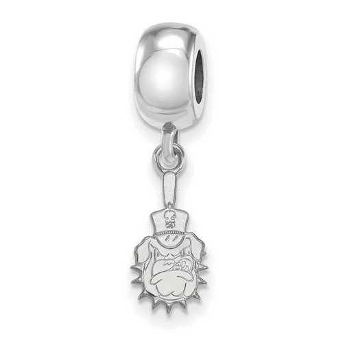 The Citadel Bulldogs Small Dangle Bead in Sterling Silver 2.84 gr