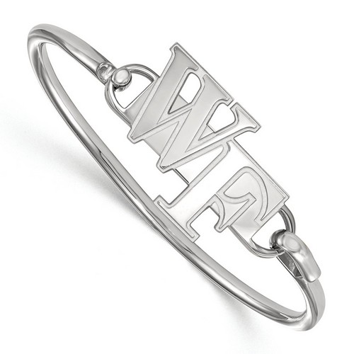 Wake Forest University Demon Deacons Bangle in Sterling Silver 9.12 gr