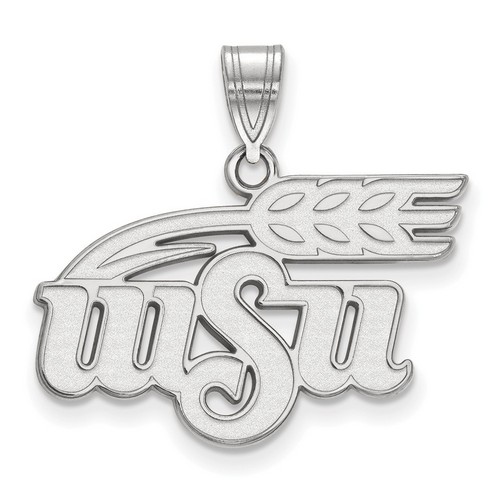 Wichita State University Shockers Large Pendant in Sterling Silver 2.38 gr