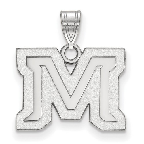 Montana State University Bobcats Small Pendant in Sterling Silver 1.71 gr