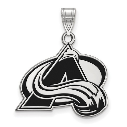 Colorado Avalanche Large Pendant in Sterling Silver 3.32 gr