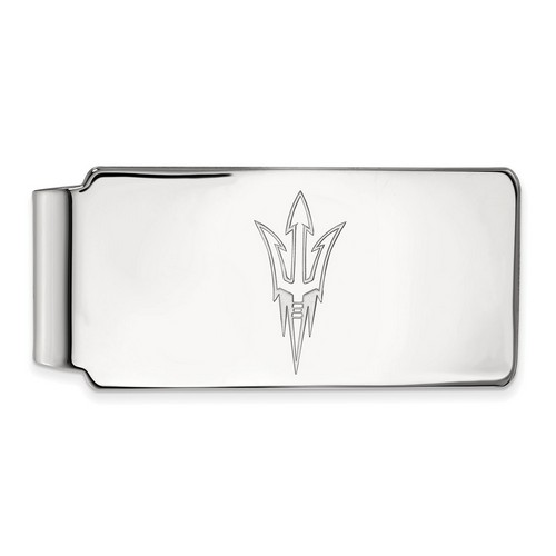 Arizona State University Sun Devils Money Clip in Sterling Silver 17.21 gr