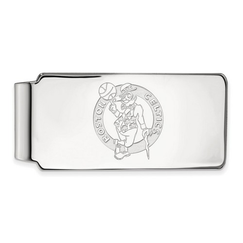 Boston Celtics Money Clip in Sterling Silver 17.18 gr