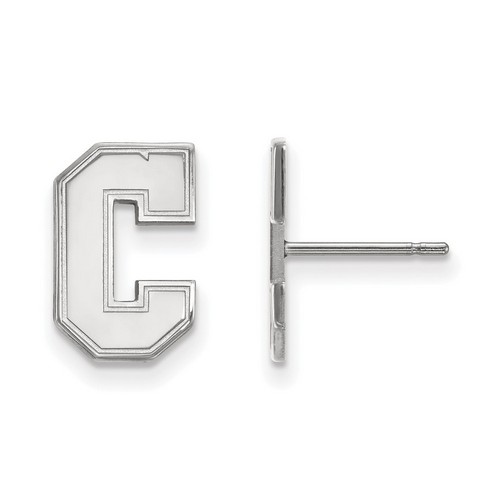 College of Charleston Cougars Small Post Earrings in Sterling Silver 1.38 gr