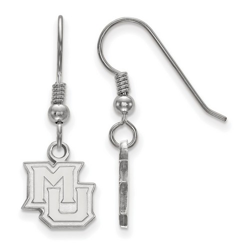 Marquette University Golden Eagles XS Dangle Earrings in Sterling Silver 1.65 gr