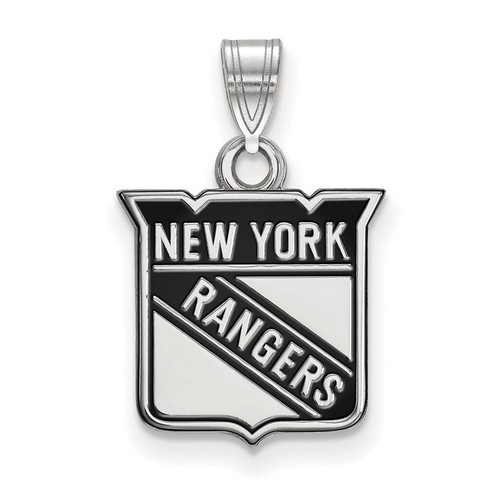 New York Rangers Small Pendant in Sterling Silver 1.50 gr