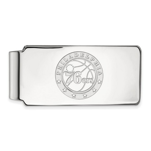 Philadelphia 76ers Money Clip in Sterling Silver 16.95 gr