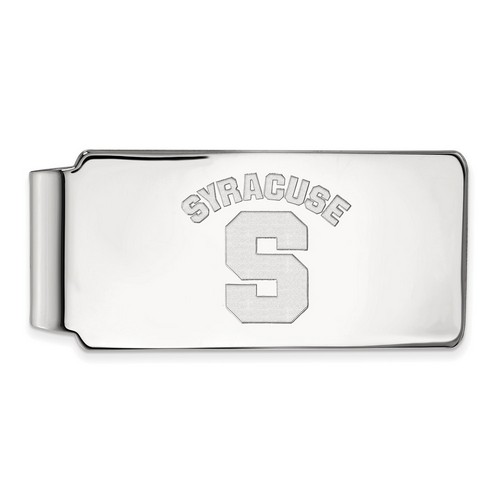 Syracuse University Orange Money Clip in Sterling Silver 16.90 gr