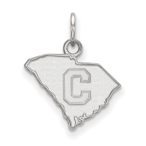 The Citadel Bulldogs Small Pendant in Sterling Silver 1.08 gr