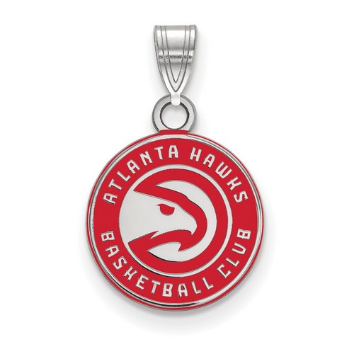 Atlanta Hawks Small Pendant in Sterling Silver 1.40 gr