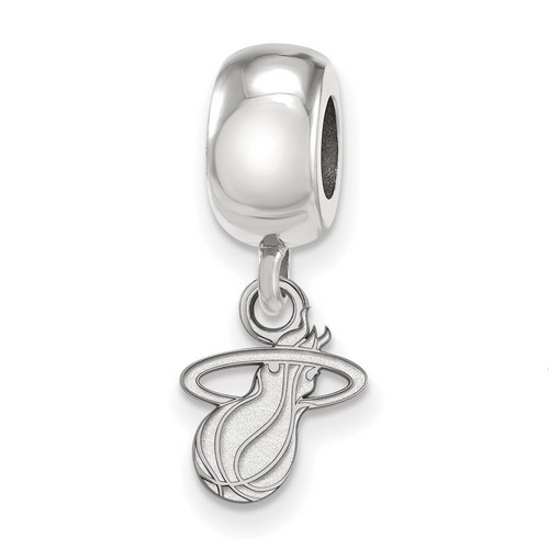 Miami Heat XS Dangle Bead Charm in Sterling Silver 2.56 gr