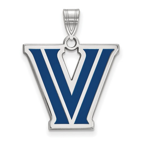 Villanova University Wildcats Large Pendant in Sterling Silver 2.70 gr