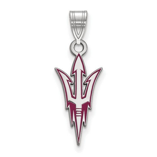 Arizona State University Sun Devils Large Sterling Silver Pendant 0.98 gr