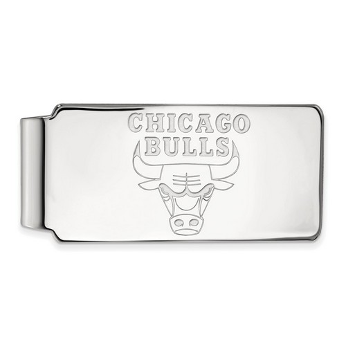 Chicago Bulls Money Clip in Sterling Silver 16.96 gr