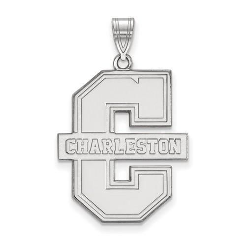 College of Charleston Cougars XL Pendant in Sterling Silver 4.21 gr