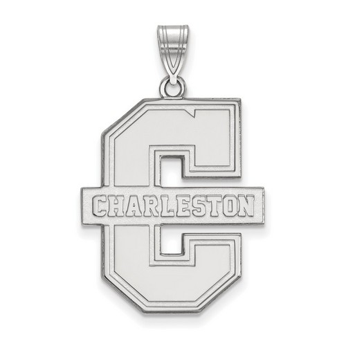 College of Charleston Cougars XL Pendant in Sterling Silver 4.21 gr