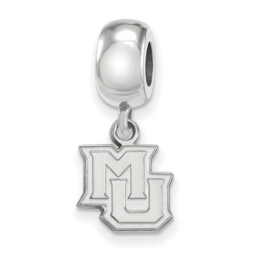 Marquette University Golden Eagles XS Sterling Silver Dangle Bead Charm 2.96 gr