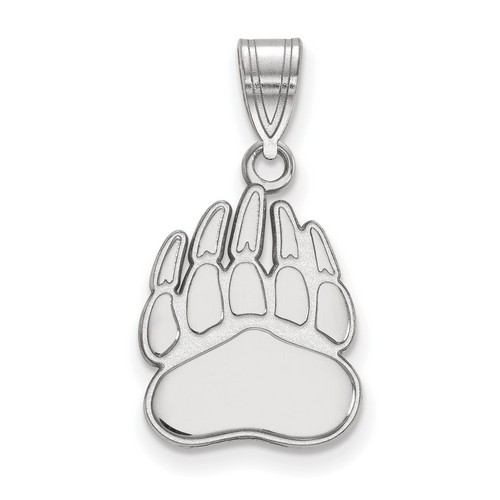 University of Montana Grizzlies Medium Pendant in Sterling Silver 1.85 gr