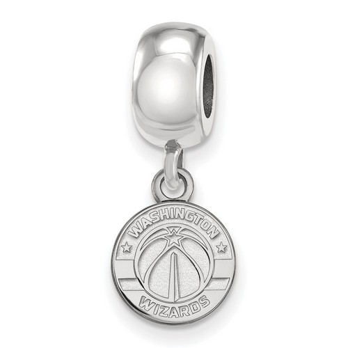 Washington Wizards XS Dangle Bead Charm in Sterling Silver 3.00 gr