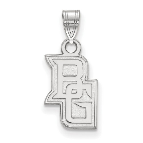 Bowling Green State University Falcons Small Pendant in Sterling Silver 1.10 gr