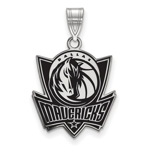 Dallas Mavericks Large Pendant in Sterling Silver 2.70 gr