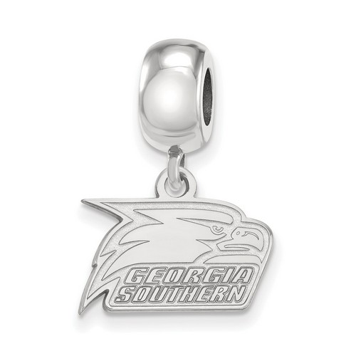 Georgia Southern University Eagles XS Sterling Silver Bead Dangle Charm 3.72 gr