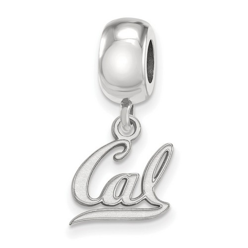 UC Berkeley California Golden Bears XS Sterling Silver Dangle Bead Charm 2.72 gr