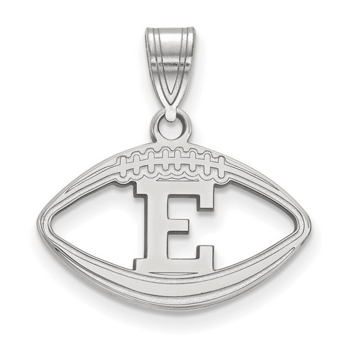 Eastern Michigan University Eagles Football Pendant in Sterling Silver 1.43 gr