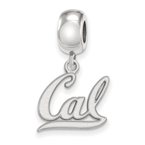 UC Berkeley California Golden Bears Small Dangle Bead in Sterling Silver 3.19 gr