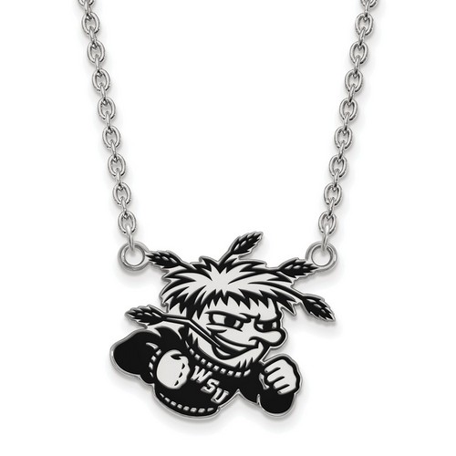 Wichita State University Shockers Sterling Silver Pendant Necklace 5.96 gr