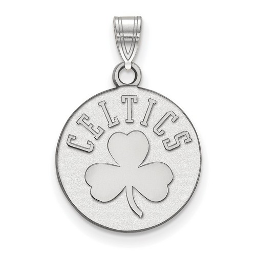 Boston Celtics Medium Pendant in Sterling Silver 2.04 gr