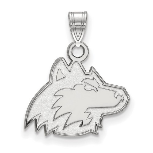 Northern Illinois University Huskies Small Pendant in Sterling Silver 1.53 gr