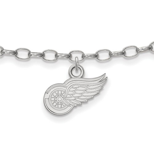 Detroit Red Wings Anklet in Sterling Silver 3.08 gr