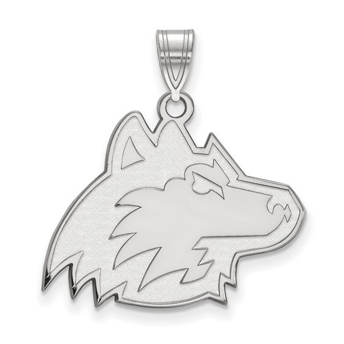 Northern Illinois University Huskies Large Pendant in Sterling Silver 3.21 gr